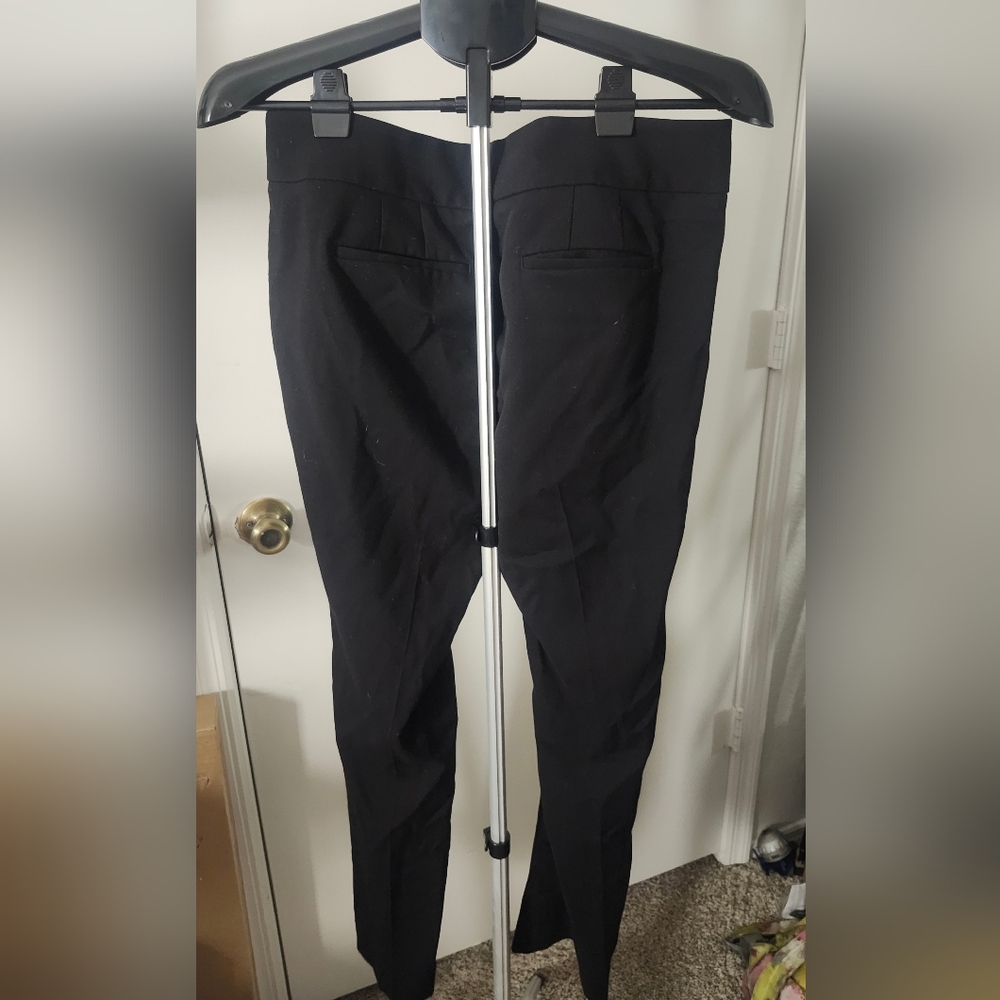 LOFT women's Classic Black Dress Pants - Picture 2 of 3